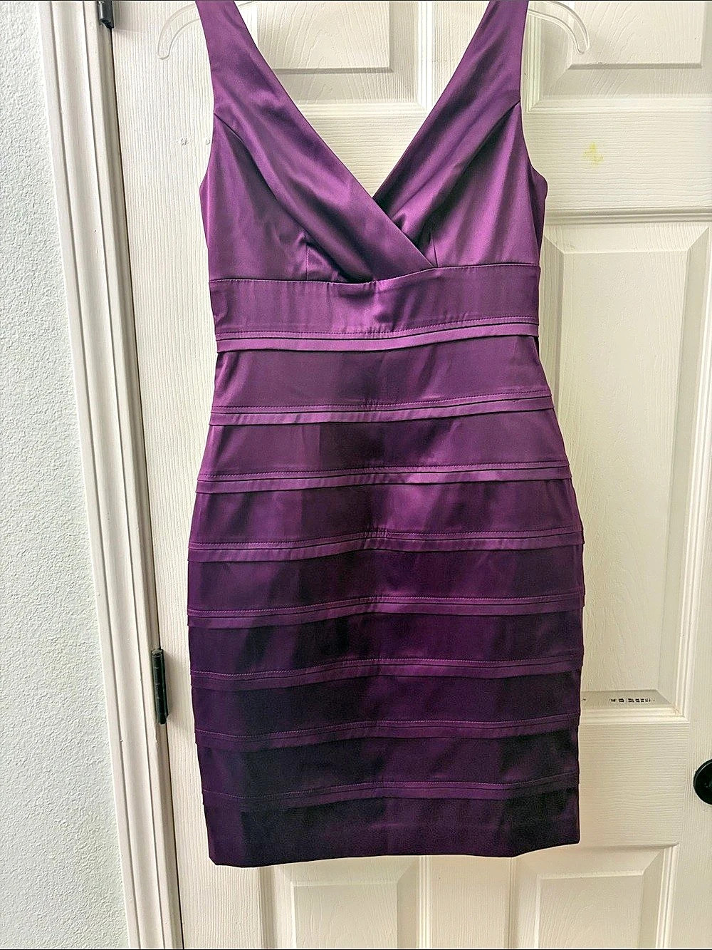 American Living Purple Mini Dress Size 4 Like New